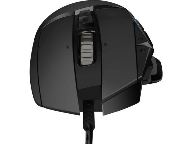 Logitech - G502 Hero Wired Optical Gaming Mouse with RGB Lighting - Black