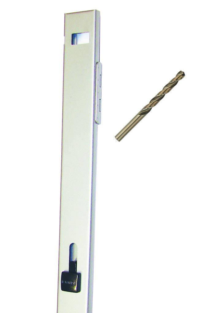 Locking Bar with Drill Bit (FOR 4-Drawer File Cabinets)