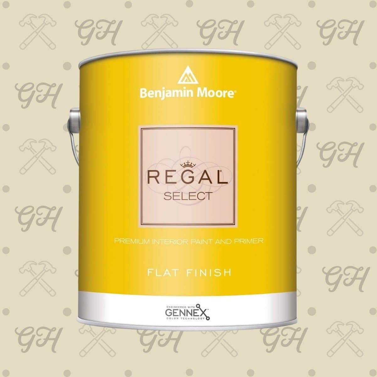 Benjamin Moore Regal Select Interior Paint Flat 2X Base Gallon
