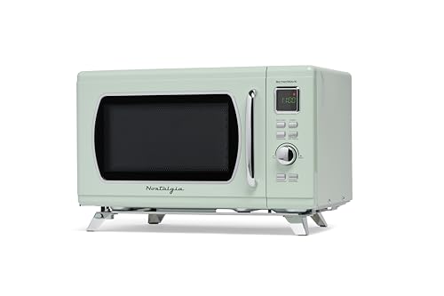 Nostalgia Retro Compact Countertop Microwave