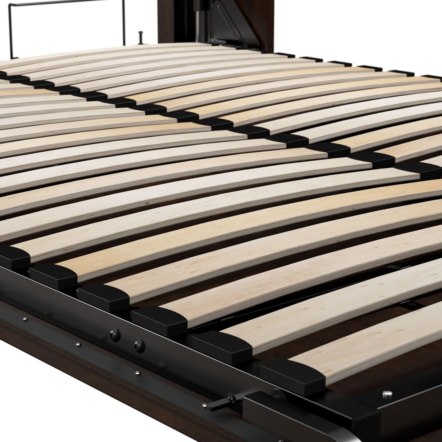 BESTAR Pur Murphy, Space-Saving Wall Bed for Multi-purpose Room, FULL, Chocolate