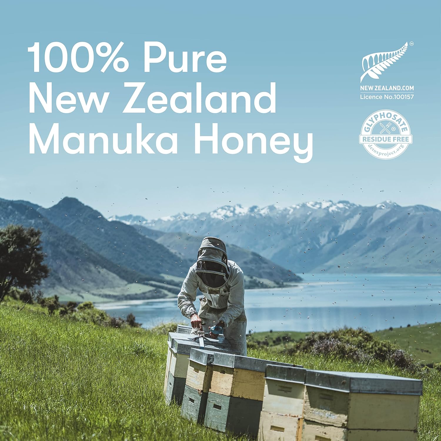 New Zealand Honey Co. Raw Manuka Honey UMF 26+ / MGO 1282+ 8.8 oz & UMF 24+ / MGO 1122+ 8.8 oz, UMF Certified
