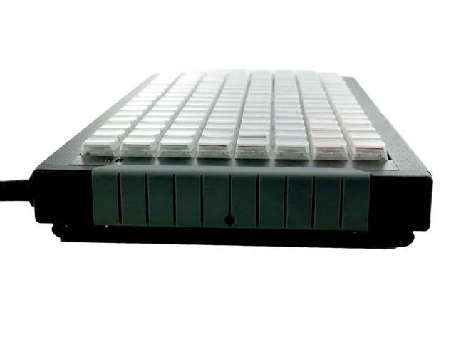 X-Keys XK-128 128-Keys Customizable USB Keyboard, Blue and Red Backlighting - XK-1225-UFK128-R