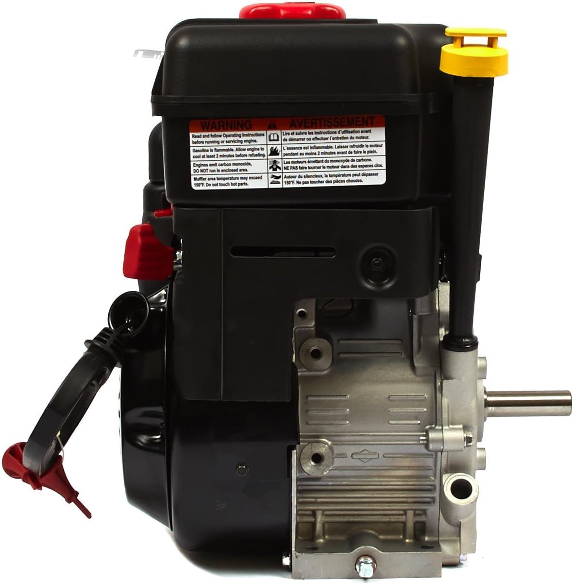 Briggs and Stratton 15C112-3007-F8 250cc 11.5 Gross Torque Snow Series Engine with a 3/4-Inch Diameter by 4-27/64-Inch Length Crankshaft