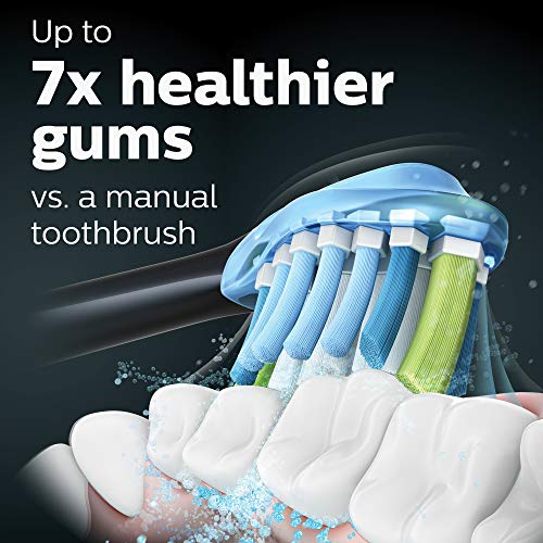 Philips Sonicare DiamondClean Smart Electric, Rechargeable Toothbrush for Complete Oral Care – 9300 Series, White, HX9903/05
