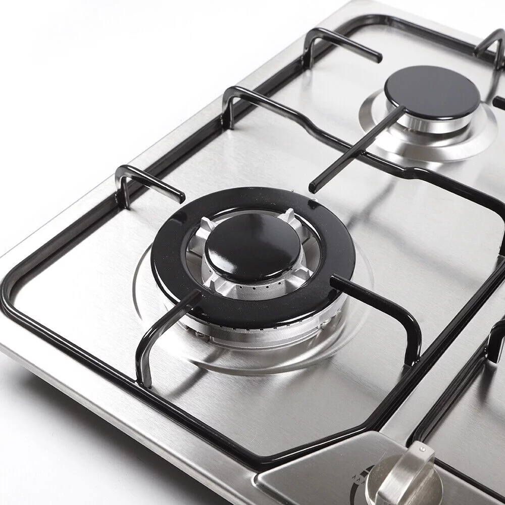 580*520mm Stainless Steel Built-in Gas Cooktop 4 Burners Natural gas LPG Cooktop
