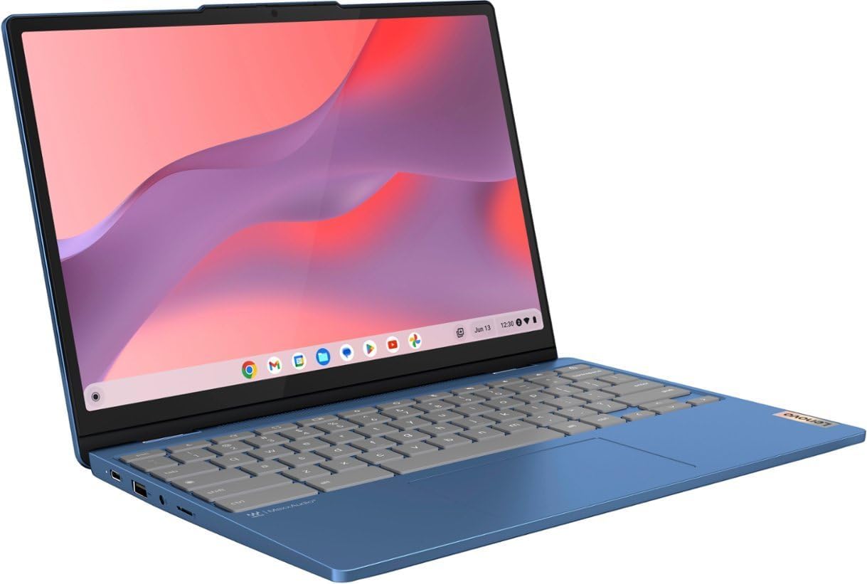 Lenovo Flex 3i Chromebook 12.2" WUXGA (1920 x 1200) Touch Scree Laptop, Intel Processor N100, 4GB Memory 64GB eMMC Storage, Intel UHD Graphics, Chrome OS, Abyss Blue, W/GaLiMu