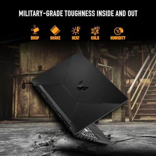 ASUS TUF Gaming F15 Gaming Laptop, 15.6” 144Hz FHD Display, Intel Core i5-11400H Processor, GeForce RTX 2050, 8GB DDR4 RAM, 512GB PCIe SSD Gen 3, Wi-Fi 6, Windows 11, FX506HF-ES51,Graphite Black