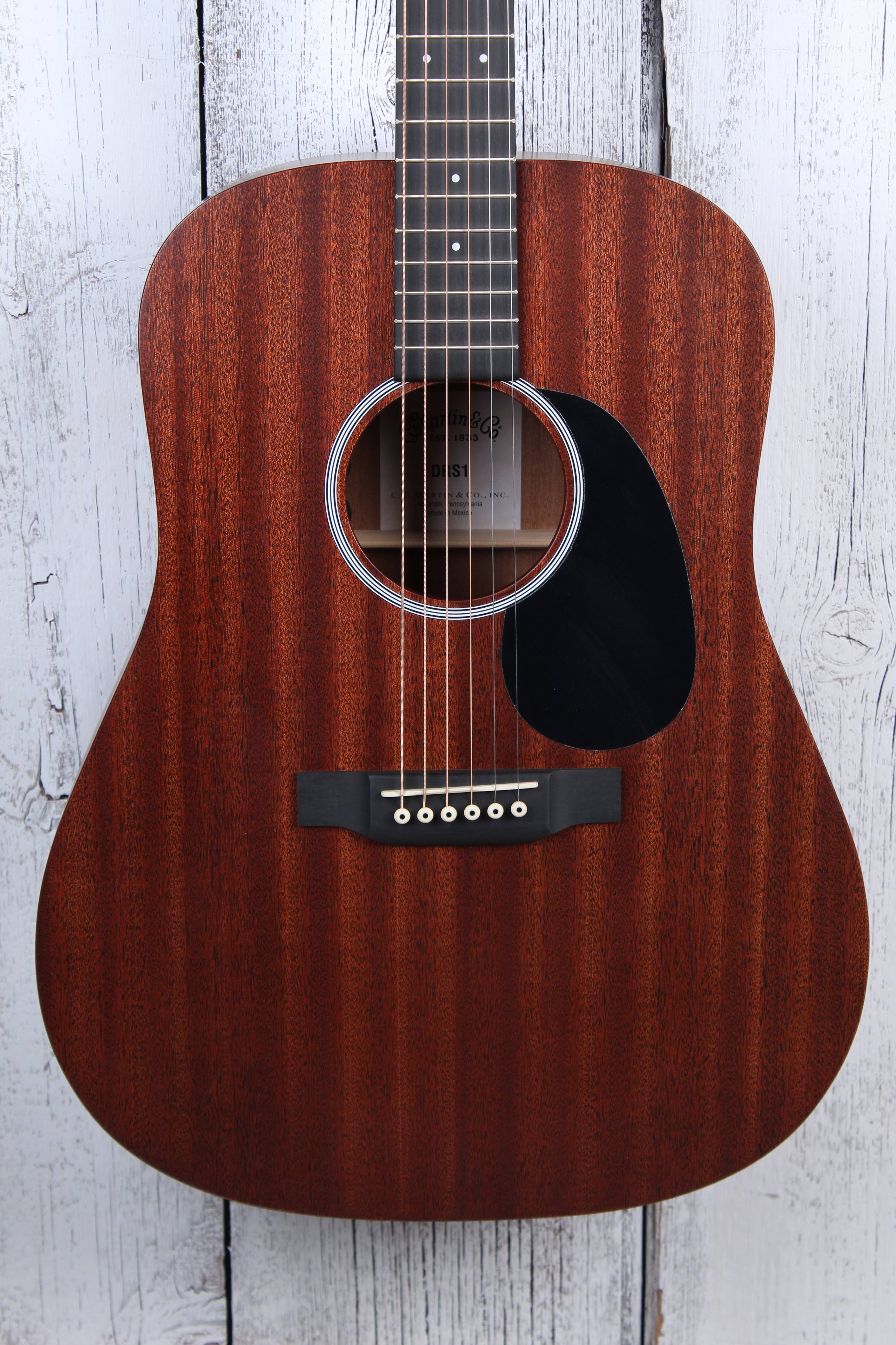 Martin DRS1 Acoustic-Electric Guitar with Hard Case - Natural