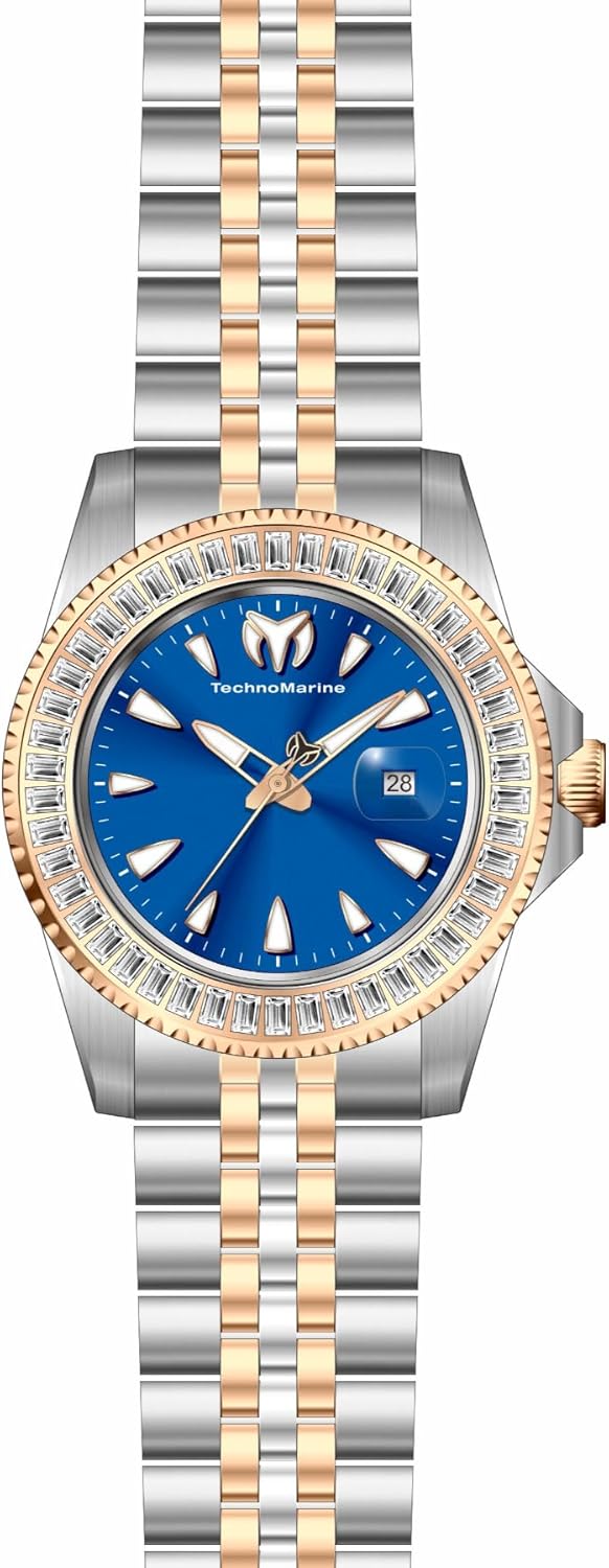 Technomarine Manta Quartz Date Blue Dial Men's Watch TM-222064
