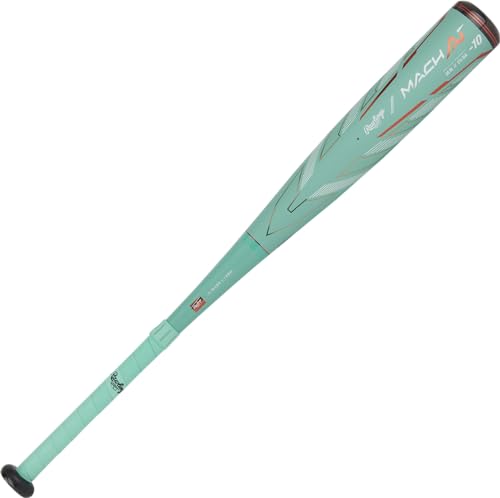 Rawlings | 2024 | Mach AI Baseball Bat | USSSA | -5 / -8 / -10 Drop | 2 3/4" Barrel | 1 Pc. Hybrid