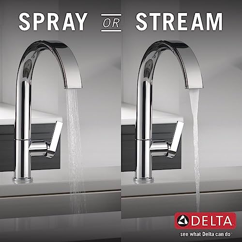 Delta Faucet Keele Chrome Kitchen Faucet with Pull Down Sprayer