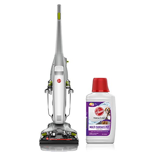 Hoover FloorMate Deluxe Hard Floor Cleaner Machine, Lightweight Cleaning Machine, Floor Scrubber with Spin Scrub Brushes, Wash and Dry Mode, Ideal for Hardwood, Vinyl, Tile, Laminate and More