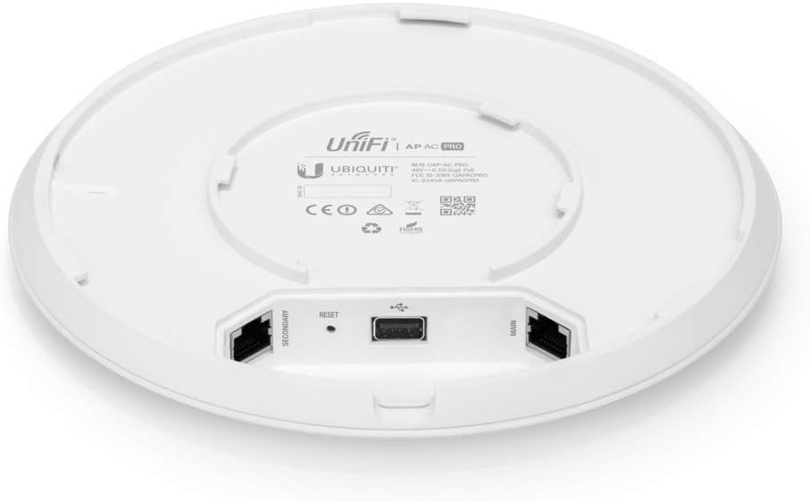 Ubiquiti UniFi AP AC PRO 802.11ac Scalable Enterprise Wi-Fi Access Point (UAP-AC-PRO-E-US) PoE Adapter Sold Separately