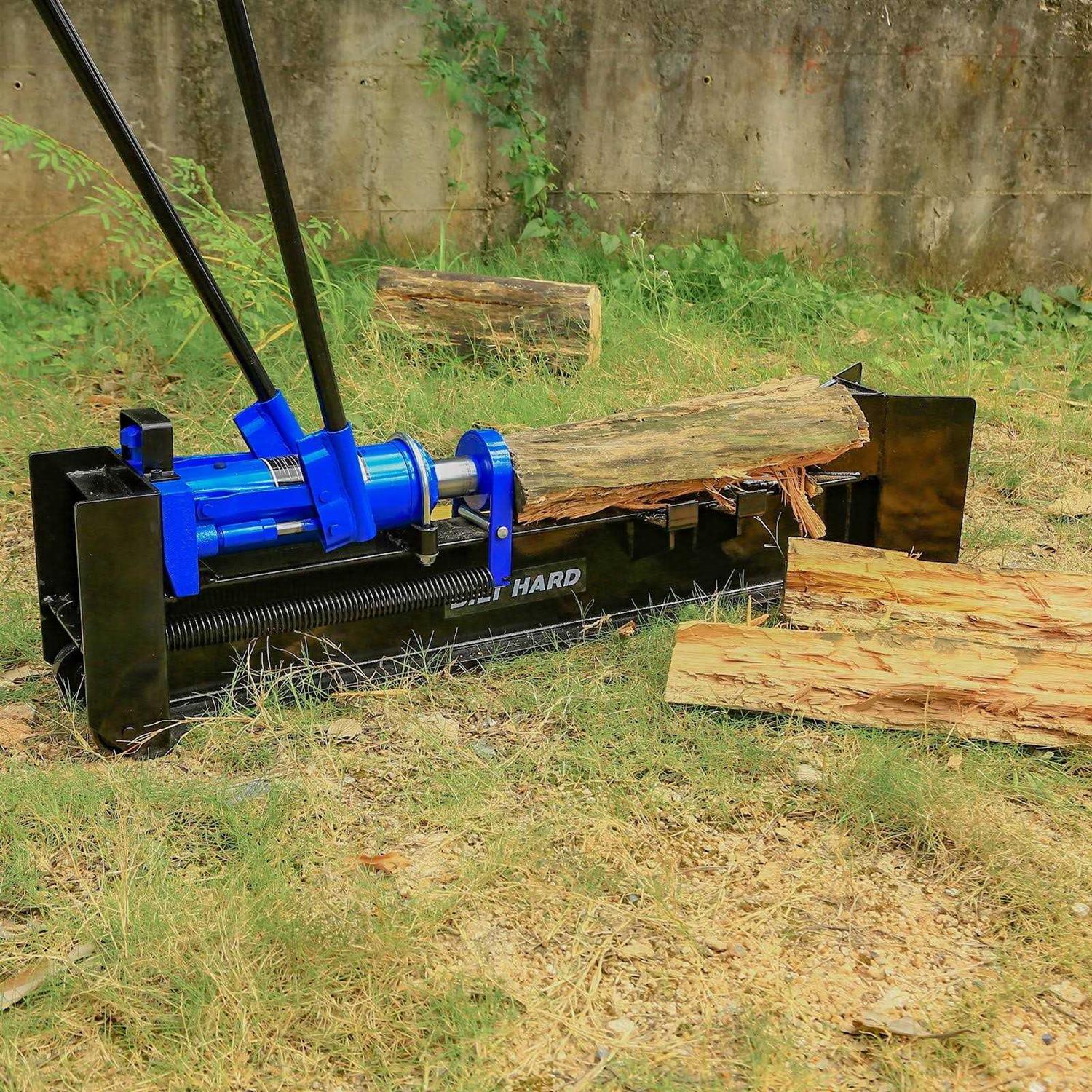 Bilt Hard hydraulic log splitter 12 ton manual wood splitter - Shop Hardware Tools Online Store