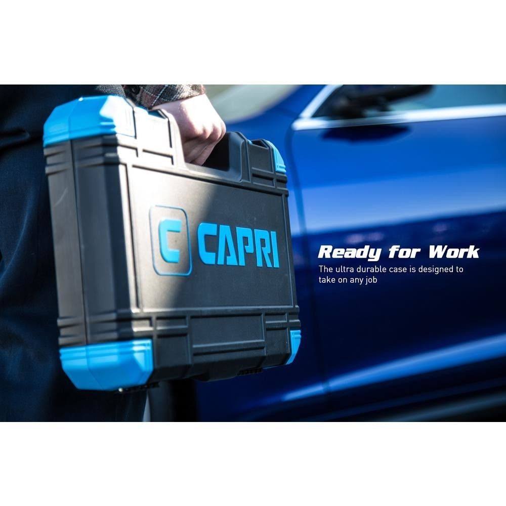 Capri Tools 3/8-Inch Drive Master Socket Set with Ratchets, Adapters and Extensions, 52-Piece