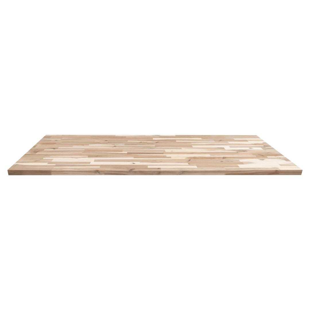Acacia 6 Ft. L X 25 In. W X 1.5 In. T Unfinished Butcher Block Countertop With Eased Edge MSI - Shop Hardware Tools Online Store