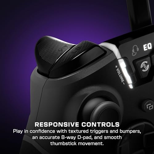 Turtle Beach Stealth Ultra High-Performance Wireless Gaming Controller Licensed for Xbox Series X|S, Xbox One, Windows PC, Android - LED Dashboard, Dock, RGB Lighting, 30-Hr Battery, Bluetooth, Black