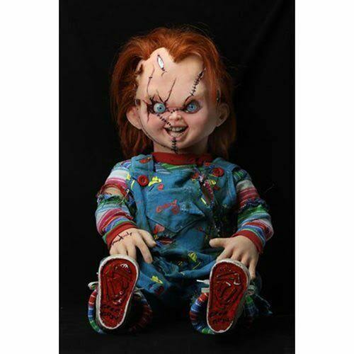 NECA Life Size Childs Play Talking Bride of Chucky Good Guy Doll
