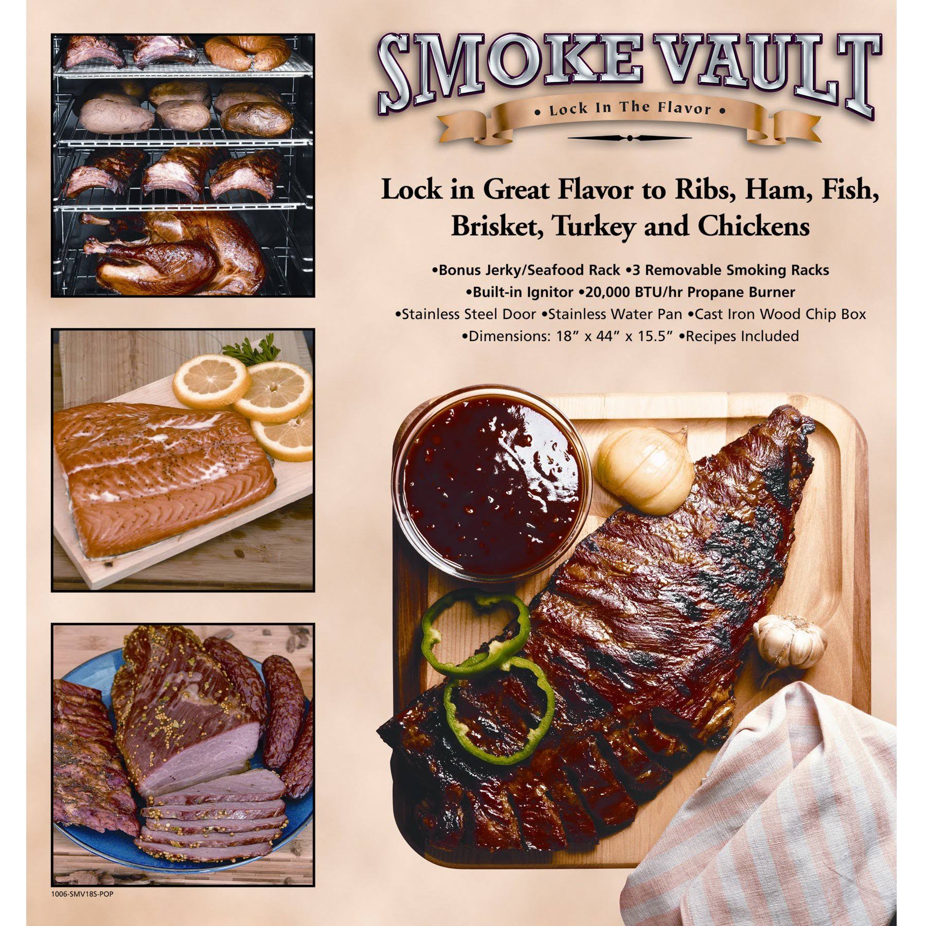 Camp Chef Smoke Vault, 18 in.