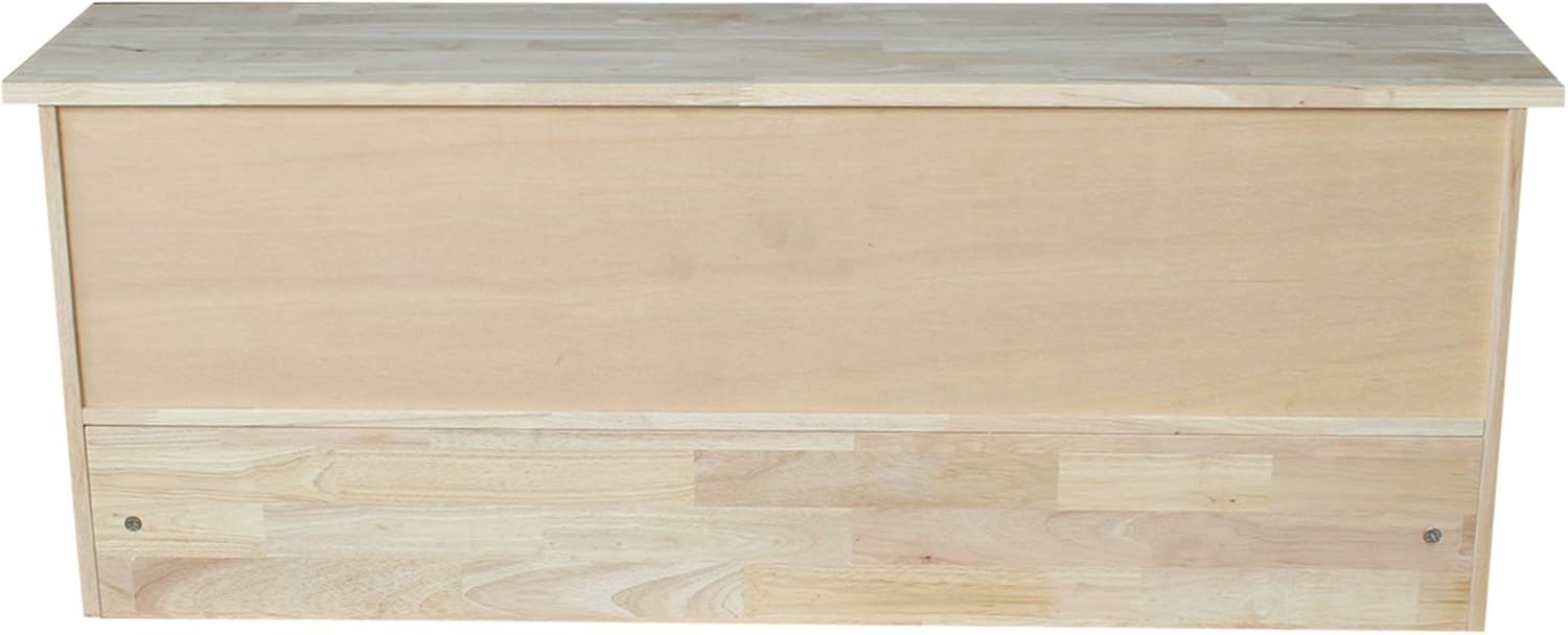 IC International Concepts Storage Wall shelf unit, Unfinished