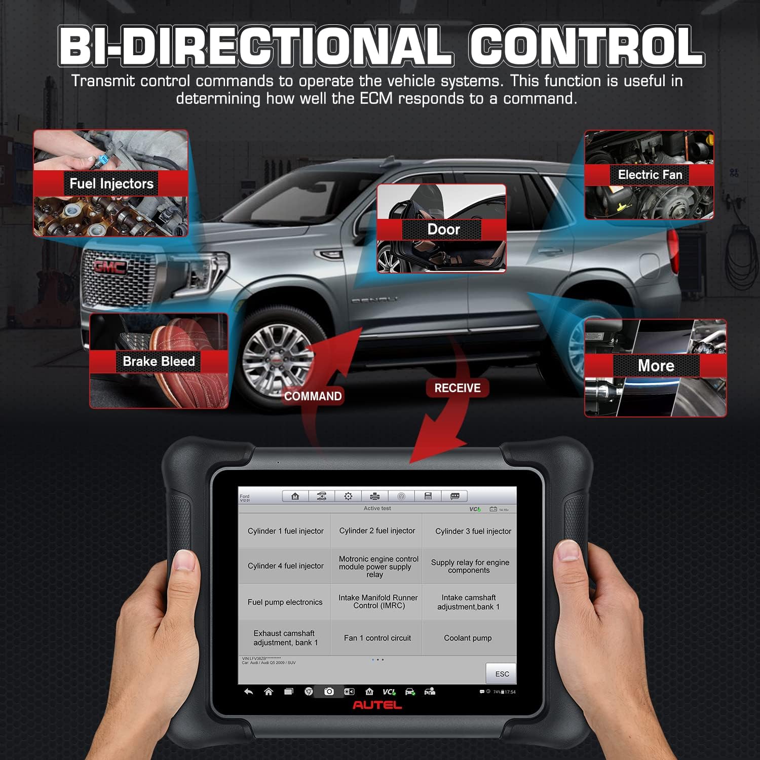Autel Scanner MaxiSys Elite II, [with $60 MV108], 2022 Newer Model of MS Elite/ MS908S Pro/ MK908P, Hardware Same as Autel MS909, J2534 ECU Programming & Coding, Bi-Directional Control, 38+ Services