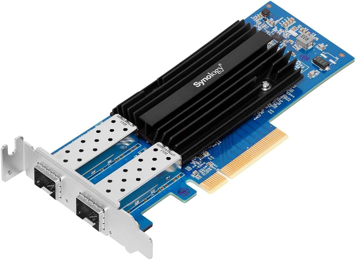 Synology 10Gb Ethernet and M.2 Adapter Card E10M20-T1, RJ-45; 1 Port