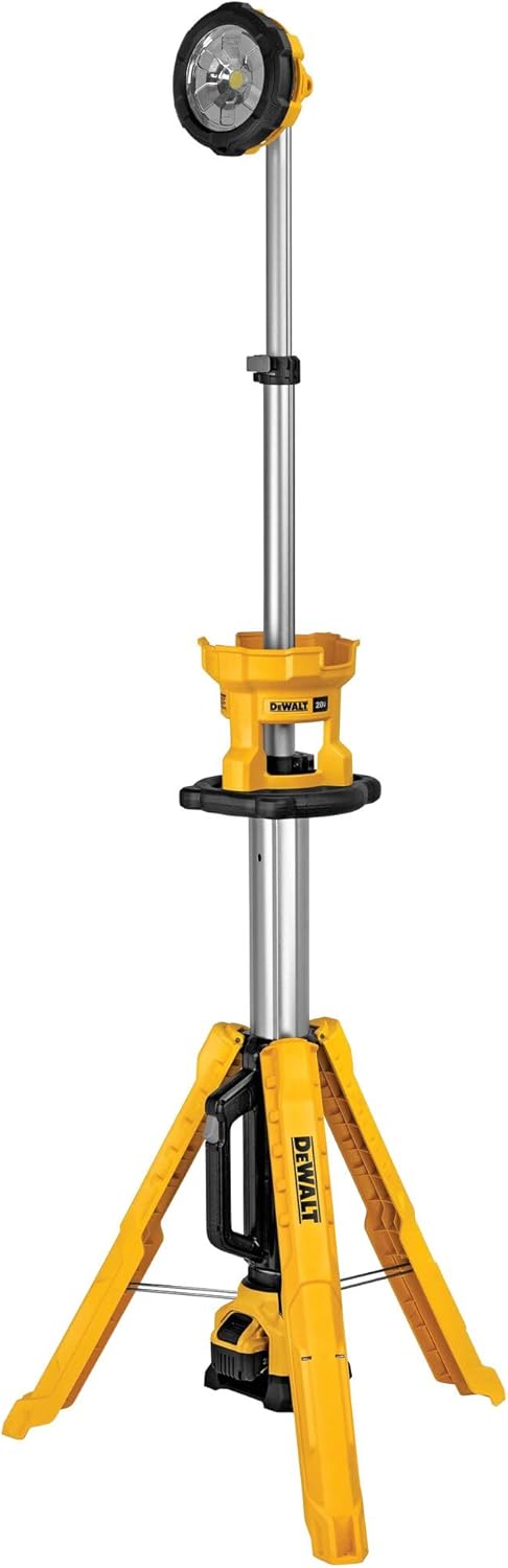 DEWALT DCL079R1 20V Max* Cordless Tripod Light (Kit)