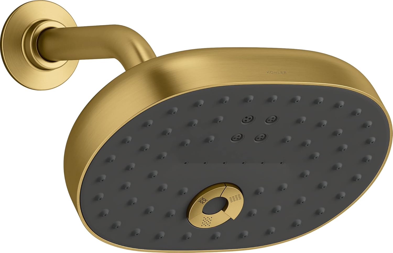 Kohler 26290-BN Statement Showerheads, Vibrant Brushed Nickel