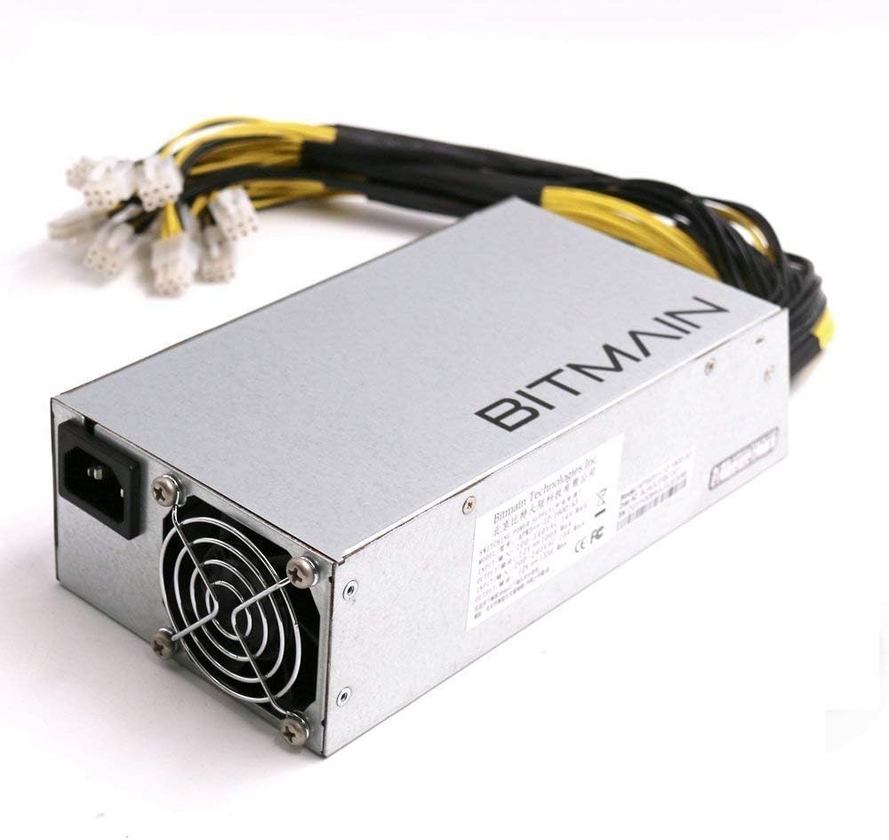New Bitmain APW7 PSU1800W Antminer Power Supply 110v 220v for Antminer Z15 420k, S9, L3+ and E3