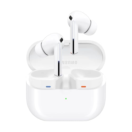 Samsung Galaxy Buds 3 Pro AI True Wireless Bluetooth Earbuds, Noise Cancelling, Sound Optimization, Redesigned Comfort Fit, Silver [US Version, Amazon Exclusive, 2Yr Warranty]