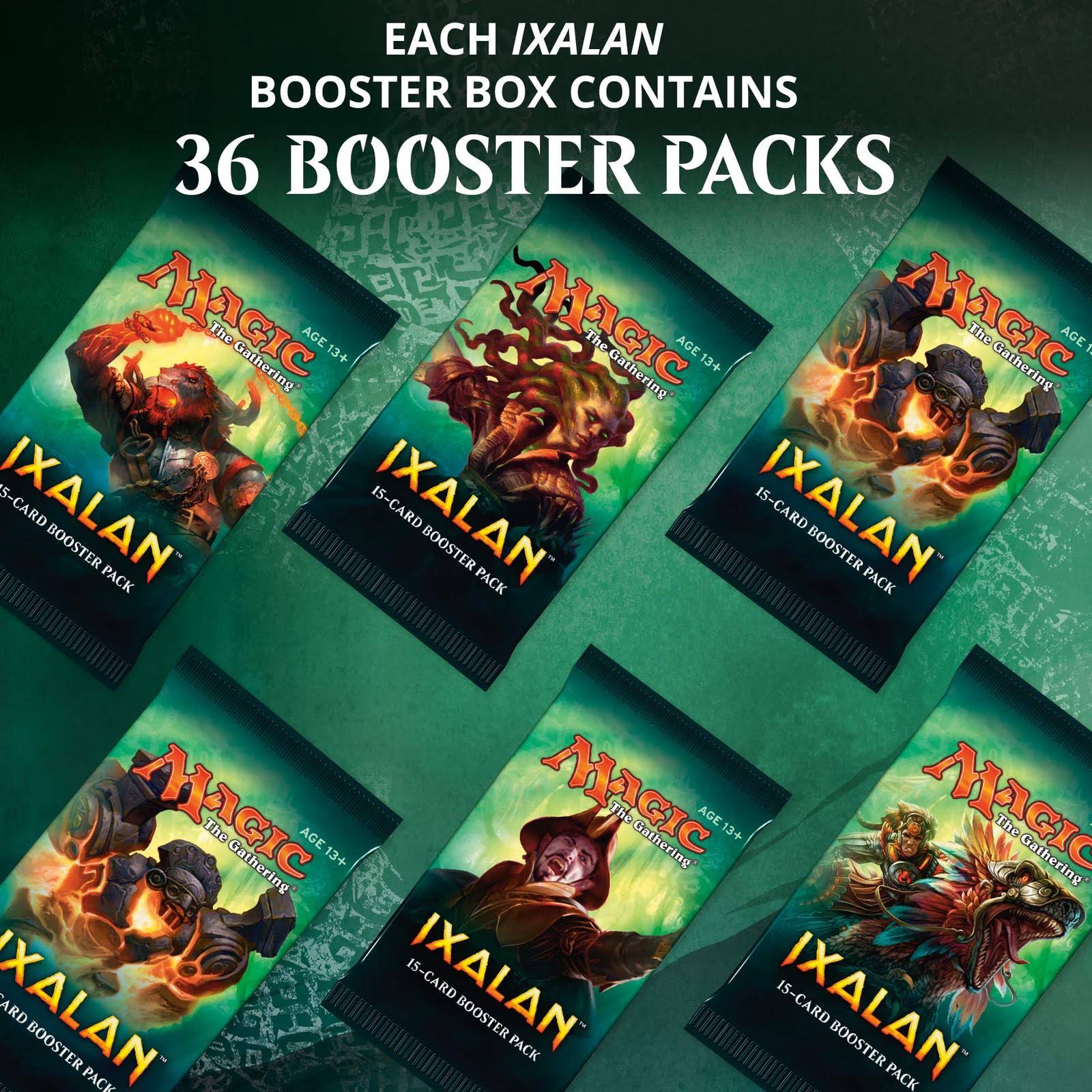 Magic The Gathering Ixalan Booster Box 36 Booster Packs (540 Cards)