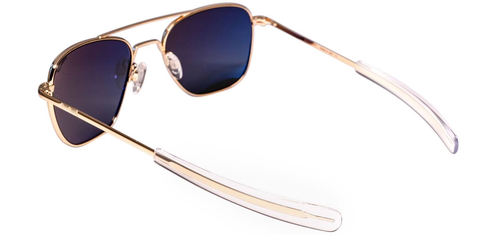 Randolph Engineering Aviator - Bayonet Temple Sunglasses in Gold