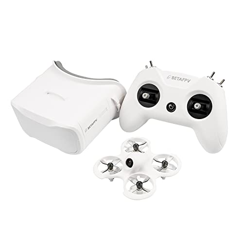 BETAFPV Cetus FPV RTF Drone Kit for Brushed Racing Drone, with LiteRadio 2 SE Transmitter VR02 FPV Goggles, Fly FPV Drone Kit for Beginners to Fly Faster Further