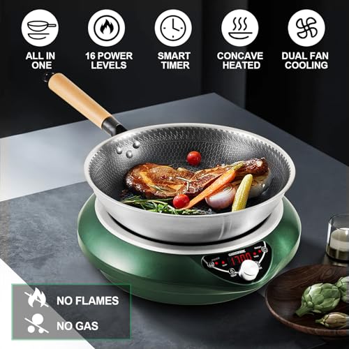 Commercial Induction Cooktop Professional Induction Wok Countertop Burners Commercial Range