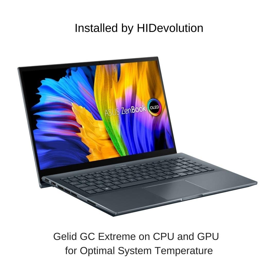 HIDevolution ASUS ZenBook Pro UM535QE 15.6" FHD OLED Touch, 3.2 GHz Ryzen 7 5800H, RTX 3050 Ti, 16 GB RAM, 1 TB PCIe SSD
