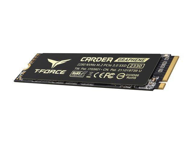 Team Group T-Force Cardea Zero Z330 M.2 2280 512gb PCIe Gen3 X4 with NVMe 1.3 Internal Solid State Drive (SSD) TM8FP8512G0C311