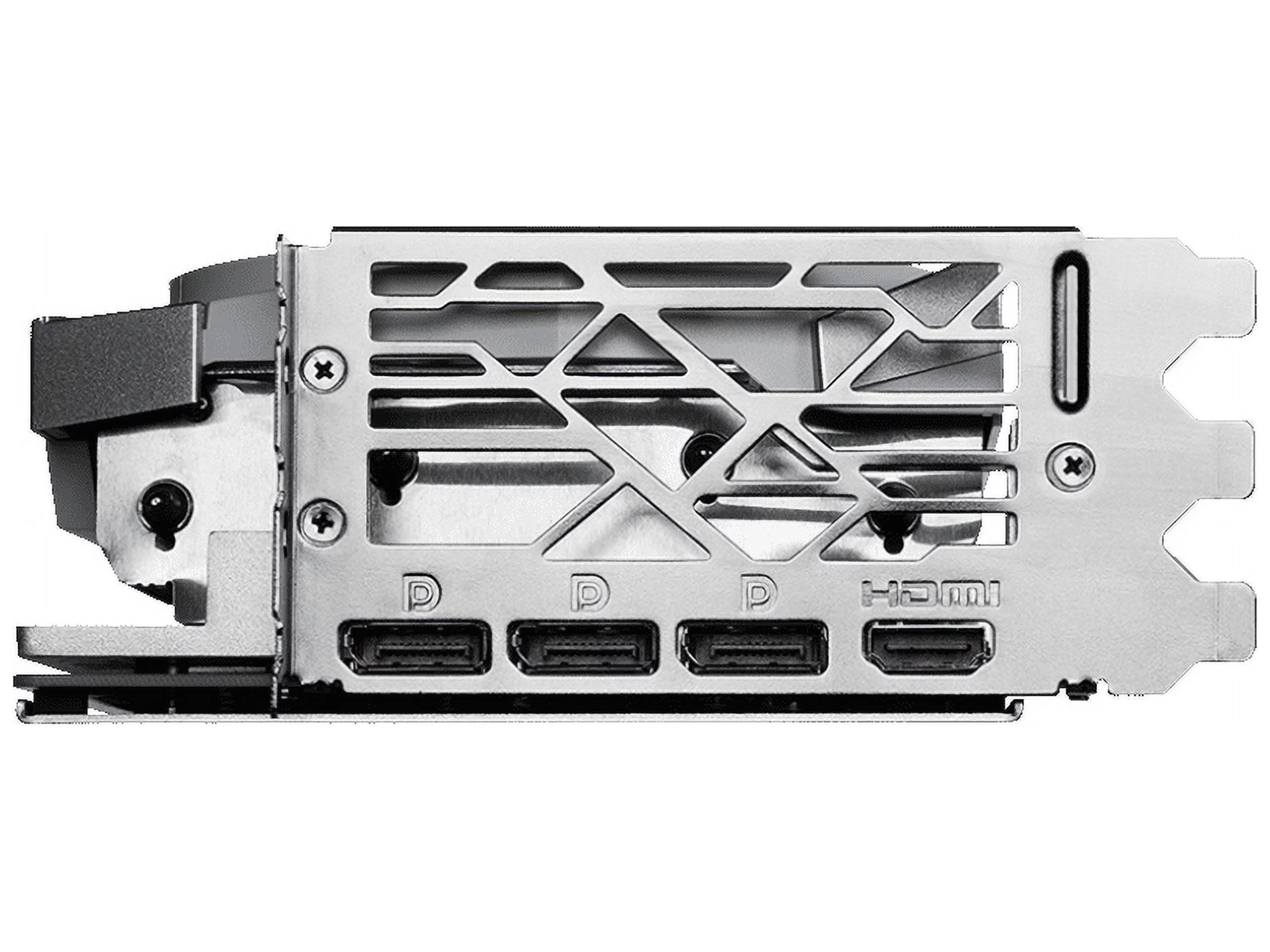 MSI Gaming GeForce RTX 4070 Ti 12GB GDDR6X PCI Express 4.0 ATX Video Card RTX 4070 Ti GAMING TRIO WHITE 12G