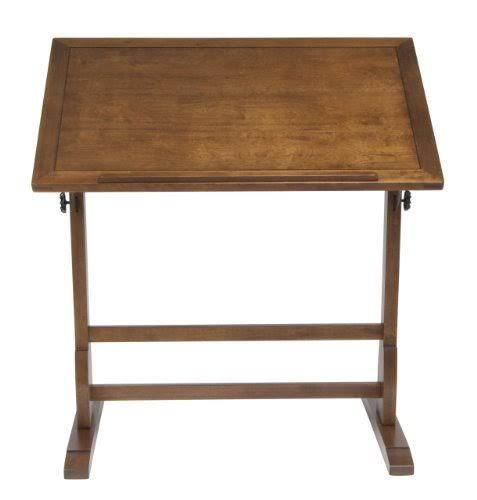 Studio Designs 36 x 24inch Vintage Drafting Table, Rustic Oak