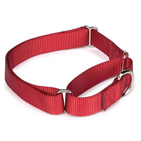 Bulk Lot Martingale Dog Collars at Wholesale Prices Nylon Collar Multi Packs(Red - 18 to 26 inch 20 Collars)