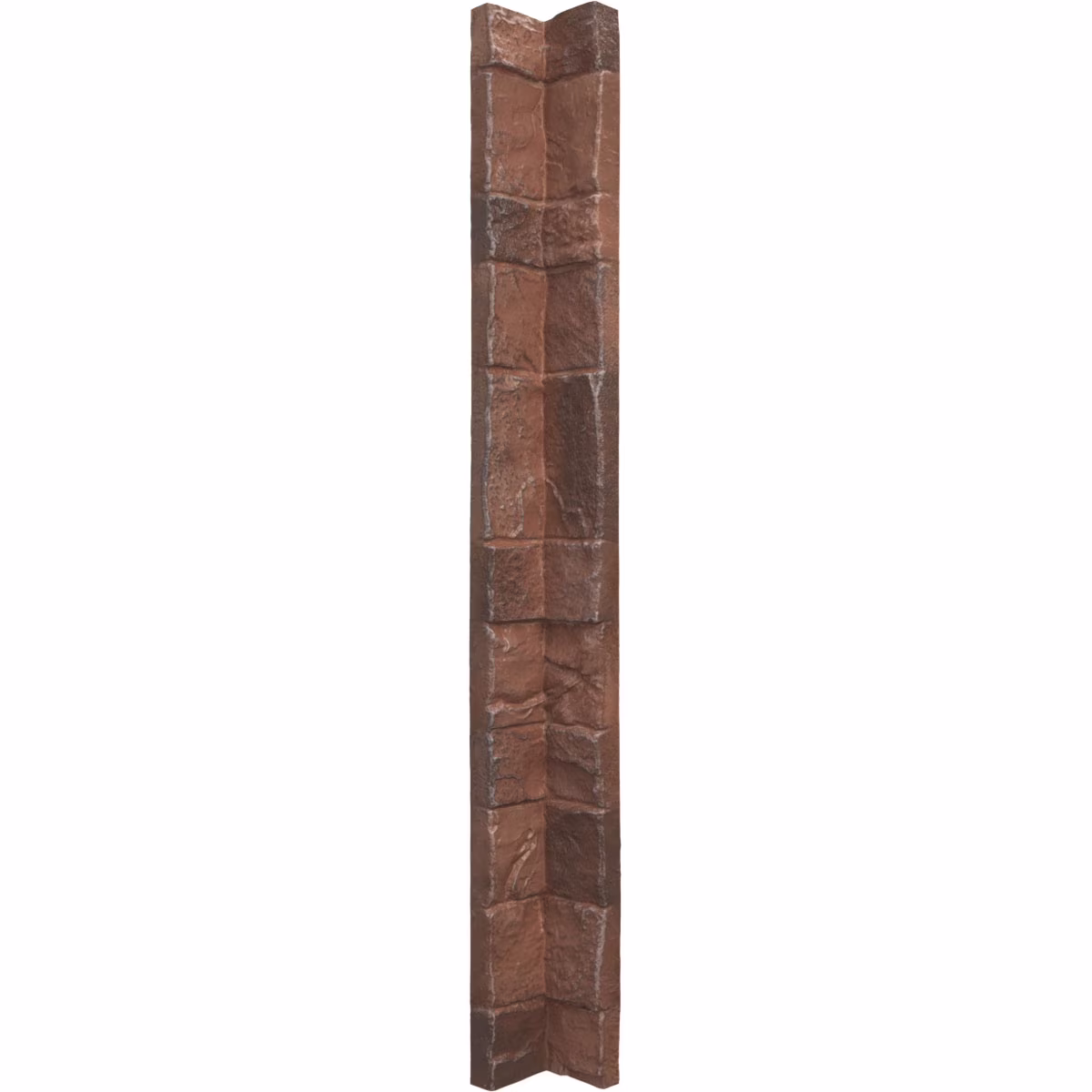 Ekena Millwork 3"W x 3"D x 48"H Universal Inside Corner for StoneWall Faux Stone Siding Panels, York Town