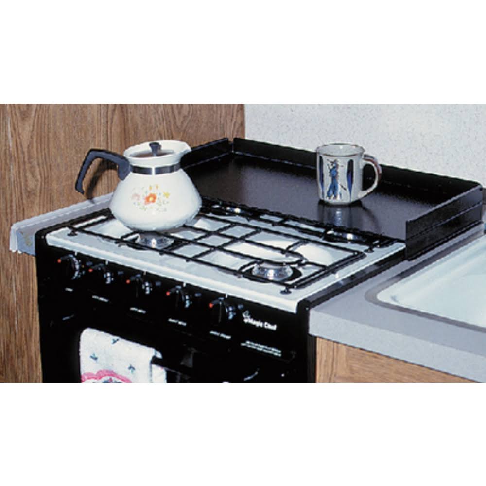 Camco 43554 - Universal Fit Black Stove Top Cover