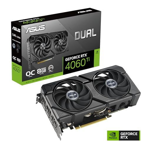 ASUS Gaming Graphics Card - GeForce Dual RTX 3060, 12GB GDDR6, RGB, LHR, Ray Tracing, DLSS