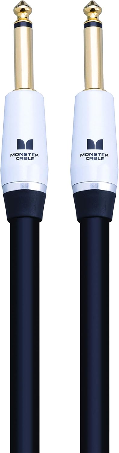 Monster Prolink Studio Pro 2000 Speaker Cable - Straight to Straight - 1/4 Inch Plugs, 12 feet