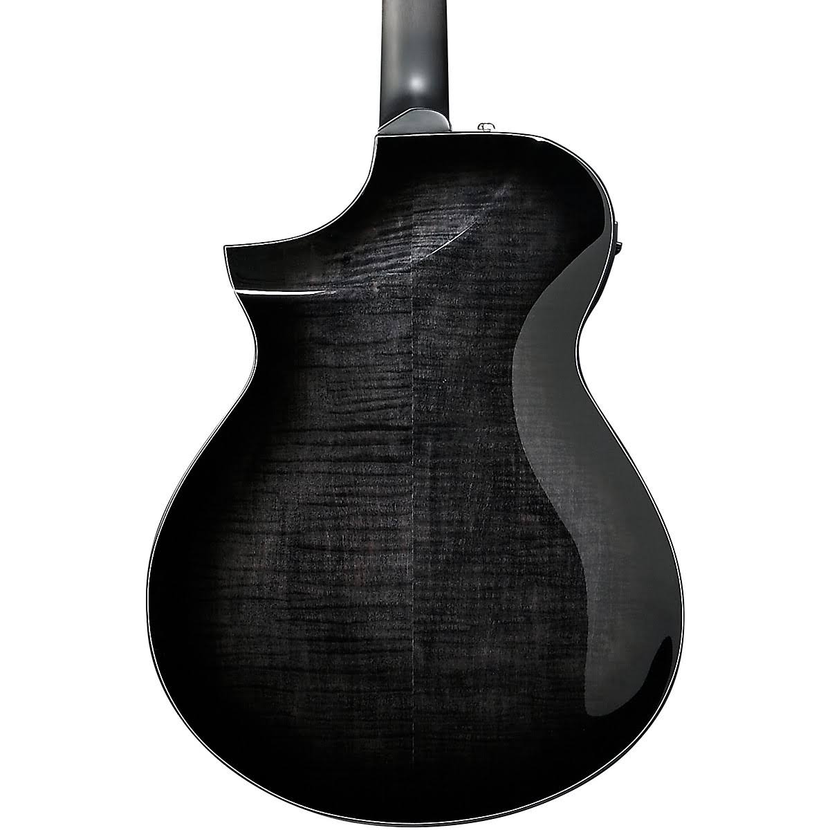 Ibanez AEWC400 Acoustic-Electric Guitar, Transparent Black Sunburst