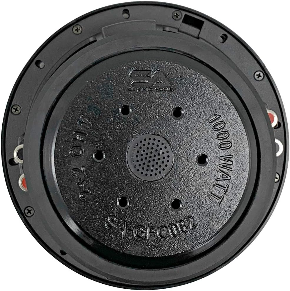 Seismic Audio - SA-GFC084-8 Inch 1000 Watt Max Power Dual 4 Ohm Car Audio Subwoofer Pack of 2
