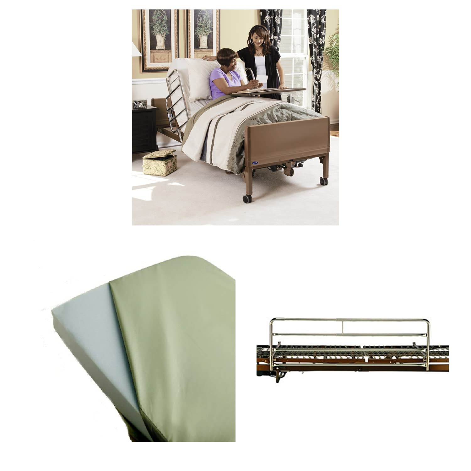Invacare Homecare Bed | Full-Electric Hospital Bed for Home Use 23x36x88