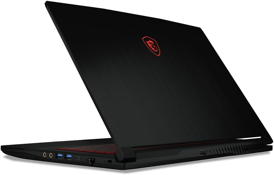MSI Thin GF63 12U THIN GF63 12UCX-814US 15.6 Gaming Notebook - Full HD - Intel Core i5 12th Gen i5-12450H - 8 GB - 512 GB SSD - Black