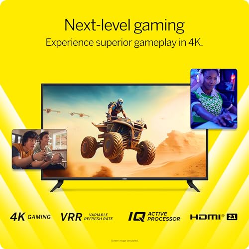 VIZIO 75-Inch V-Series 4K UHD LED Smart TV with Voice Remote, Dolby Vision, HDR10+, Alexa Compatibility, V755-J04, 2022 Model (Renewed)