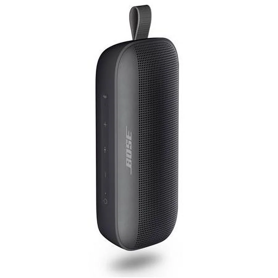 Bose SoundLink Flex Wireless Waterproof Portable Bluetooth Speaker, Black